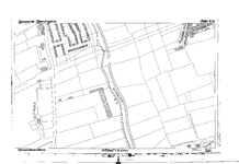 4231 Gemeente Groningen, topografische kaart, omgeving Noord-Willemskanaal : - , 1924