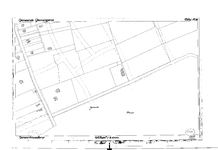 4235 Gemeente Groningen, topografische kaart, gemeente grenzend aan de gemeente Haren : - , 1924