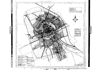 5513 Plan van uitbreiding gemeente Groningen 1934 : - / H.P.J. Schut (Ontwerper), 1934