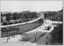 2208 Groningen : Stationsplein : gezien naar het oosten / Kramer, P.B., 1913