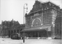 2900 Groningen : Stationsplein : NS Station / Kramer, P.B., ca 1913