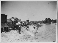 2986 Demping van het spoorwegdok achter het hoofdstation, 1927