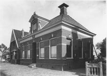 11454 Groningen : Ruischerbrug : Woldweg 4 : gemeentehuis van de gemeente Noorddijk, 1928