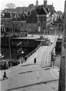 25983 Groningen : Kijk in 't Jatbrug / Openbare werken, 1939