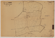 Fotokopieën van kadastrale kaarten van verschillende secties van Winsum met ingetekende veldnamen, z.j.