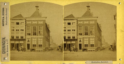 6 18. Groningen : Mutua Fides : Studenten-Sociëteit / Kolkow, F.J. von, 1868