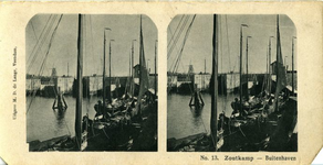 97 No. 13. Zoutkamp : de buitenhaven, ca 1908