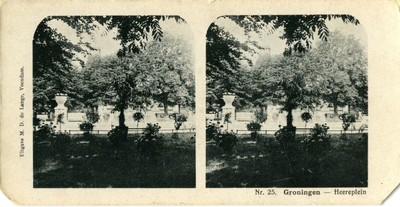 101 Nr. 25. Groningen : Heereplein, ca 1908