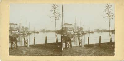 118 Oosterhaven : gezien naar het oosten, ca 1900