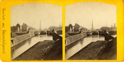 135 Buiten de Steentilpoort / Schutter, E.D.H., ca 1868