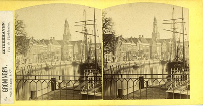 147 6. Groningen : Zuiderhaven : van de Vischbanken / Kolkow, F.J. von, 1868