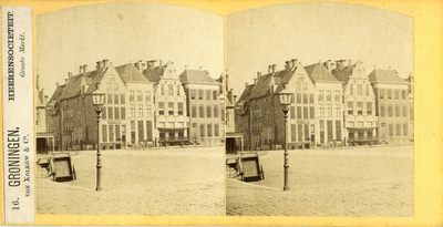 148 16. Groningen : Heerensociëteit : Groote Markt / Kolkow, F.J. von, 1868