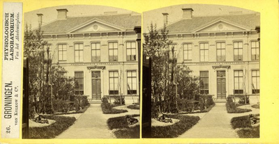 149 26. Groningen : Physiologisch laboratorium : van het Akademieplein / Kolkow, F.J. von, 1868