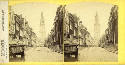 152 21. Groningen : Oosterstraat / Kolkow, F.J. von, 1868