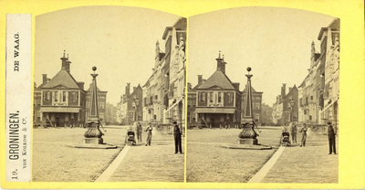 156 19. Groningen : de Waag / Kolkow, F.J. von, 1868