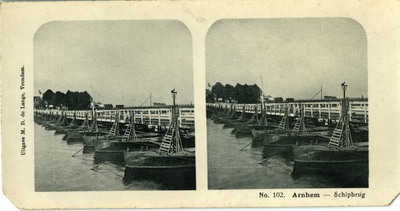176 No. 102. Arnhem : schipbrug, 1911