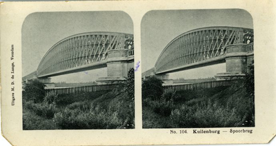 177 No. 104. Kuilenburg : spoorbrug, 1911