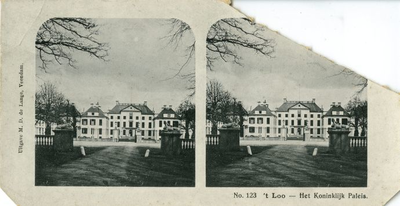 180 No. 123. 't Loo : het koninklijk paleis, 1911