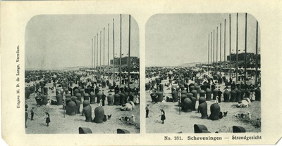 184 No. 181. Scheveningen : strandgezicht, 1911