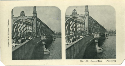 188 No. 189. Rotterdam : Maasbrug, 1911