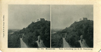 190 No. 254. Maastricht : ruine Lichtenberg (op de St. Pietersberg), 1911