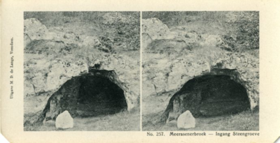 193 No. 257. Meerssenerbroek : ingang steengroeve, 1911