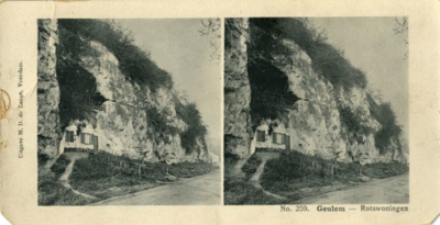194 No. 259. Geulem : rotswoningen, 1911