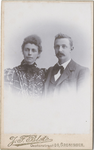 50 Portret van dokter Menzo Dons en zijn vrouw Dientje Kymmel / Blöte, J.F., 1895-1900