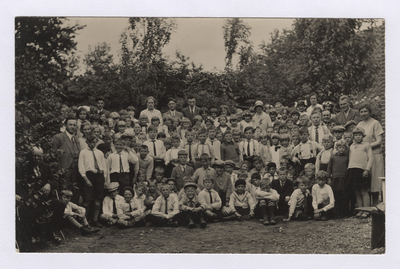 6452 Groepsfoto: uitstapje, 1931-07