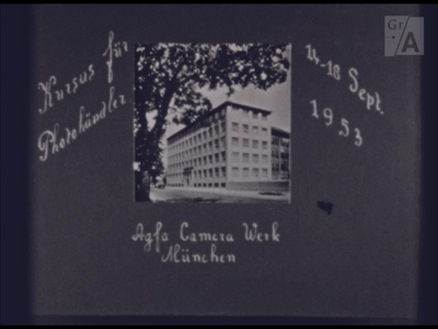 AV0538 AGFA-excursie München / J. Thie, 1953