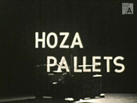 AV14657 HOZA pallets / Friedel Tahl, 1958