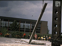 AV9911 Bouw kleuterschool CNS Op de Zandtange / Fré Wever, 1970-1971