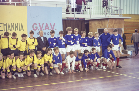 47 Finalewedstrijd van de AVRO-televisieserie Geen woorden maar daden in sporthal De Reehorst : ..., 1969-05-10