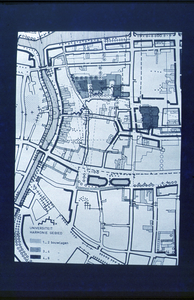 181 Historie serie - RUG - academiegebouw en plattegronden met RuG-lokaties, 1994