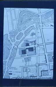 183 Historie serie - RUG - academiegebouw en plattegronden met RuG-lokaties, 1994