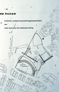 1009 Oosterhoogebrug - De Hunze - planvorming, plannen en tekeningen, ca 1983