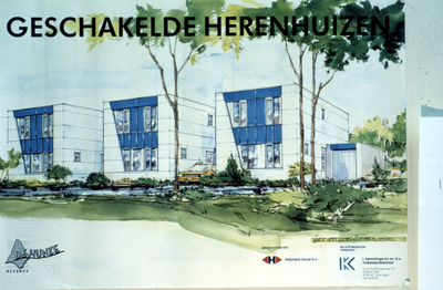 1020 Oosterhoogebrug - De Hunze - verschillende ontwerpen - plattegronden, tekeningen ..., 1987