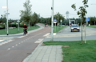 1117 Oosterhoogebrug - De Hunze - toegangswegen en groenvoorzieningen / Emaar, Chris, 1993