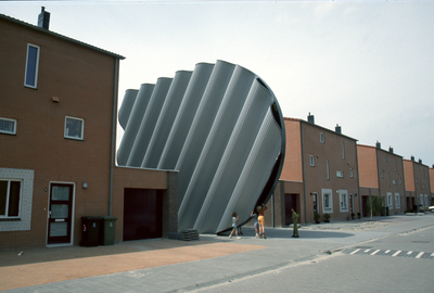 1134 Oosterhoogebrug - Ruischerwaard - nieuwbouwwoningen - kunst openbare ruimte / Zet, Siem van 't, 1999