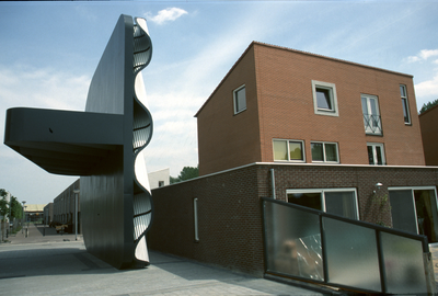 1136 Oosterhoogebrug - Ruischerwaard - nieuwbouwwoningen - kunst openbare ruimte / Zet, Siem van 't, 1999