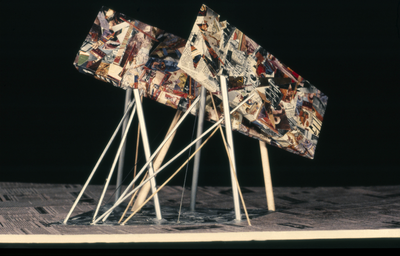 2578 Stadsmarkering - maquette / Stoel, John, 1990