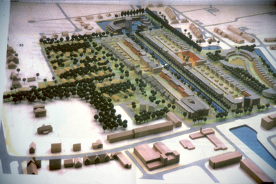 7611 Helpermaar - toekomstige woonwijk - maquette / Zet, Siem van 't, 2000