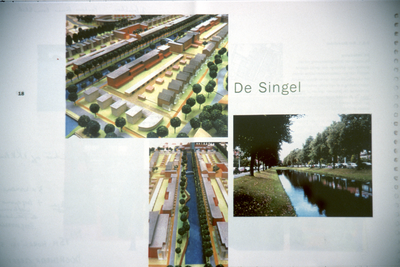7614 Helpermaar - toekomstige woonwijk - tekening deelgebied 'De Singel' / Zet, Siem van 't, 2000