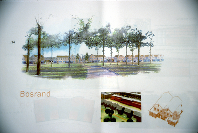 7620 Helpermaar - toekomstige woonwijk - tekening deelgebied 'Bosrand' / Zet, Siem van 't, 2000