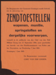 2 De Burgemeester der Gemeente Groningen maakt bekend, 1945-06-01