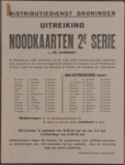 18 Uitreiking noodkaarten 2e serie in De Harmonie , 1944-10-01