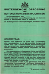 110 Buitengewone oproeping van buitengewone dienstplichtigen., 1939-09-05