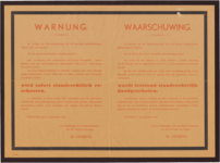 295 Warnung. Waarschuwing., 1944-09-14