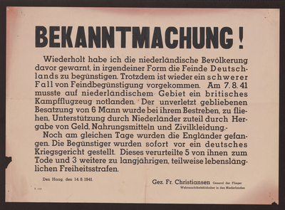 298 Bekanntmachung!, 1941-08-14