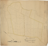 421 Voor extract uit het kadastraal plan der sectie D van de gemeente Stedum : Kaart van het noordelijk deel van de ...